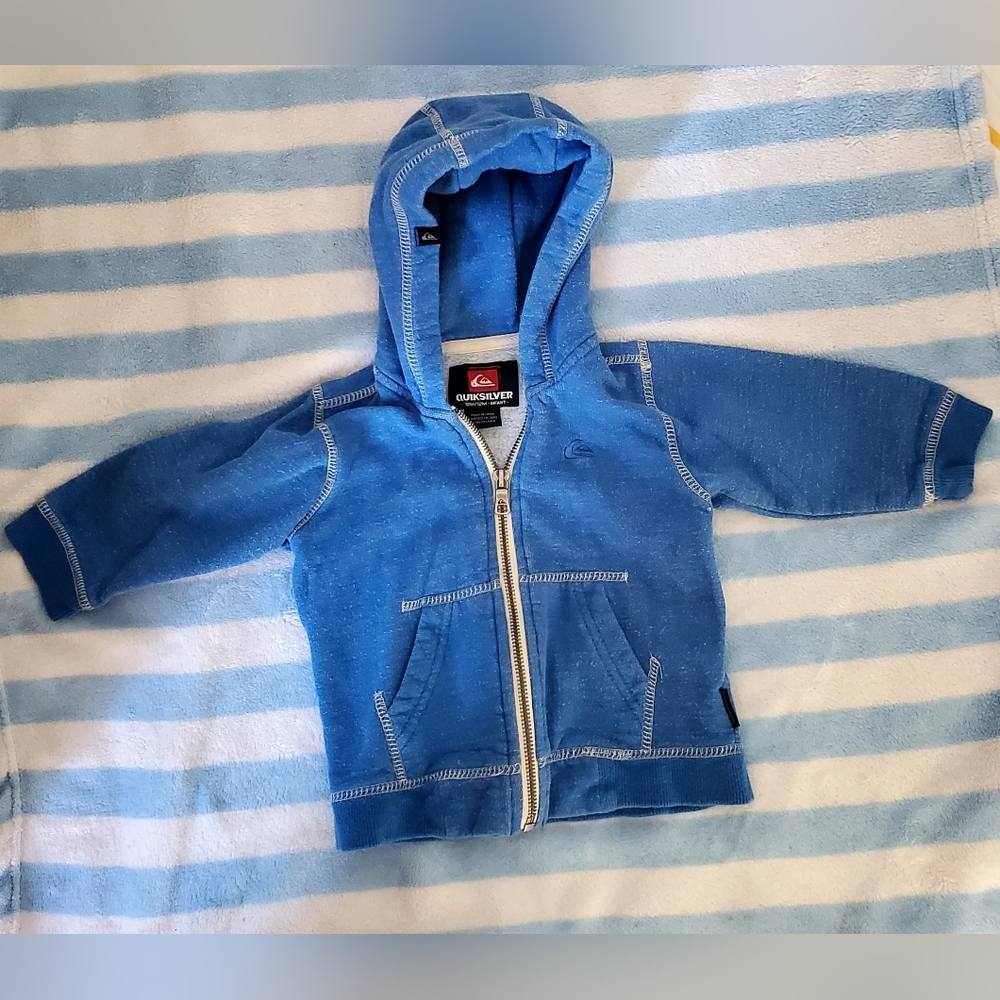 Quiksilver 12m boys blue sweater